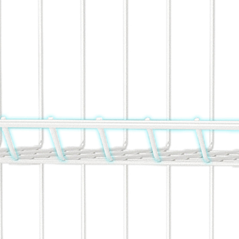 Libreria verticale in metallo standard in stile contemporaneo per la casa