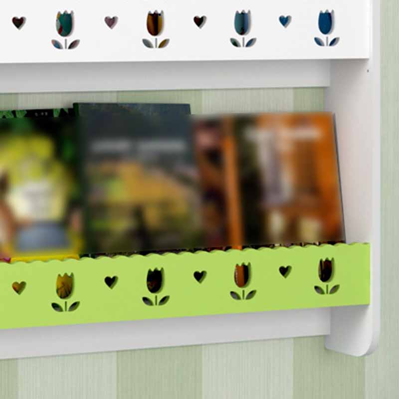 Libreria a parete mobile a parete mobile a 3 sponnie.