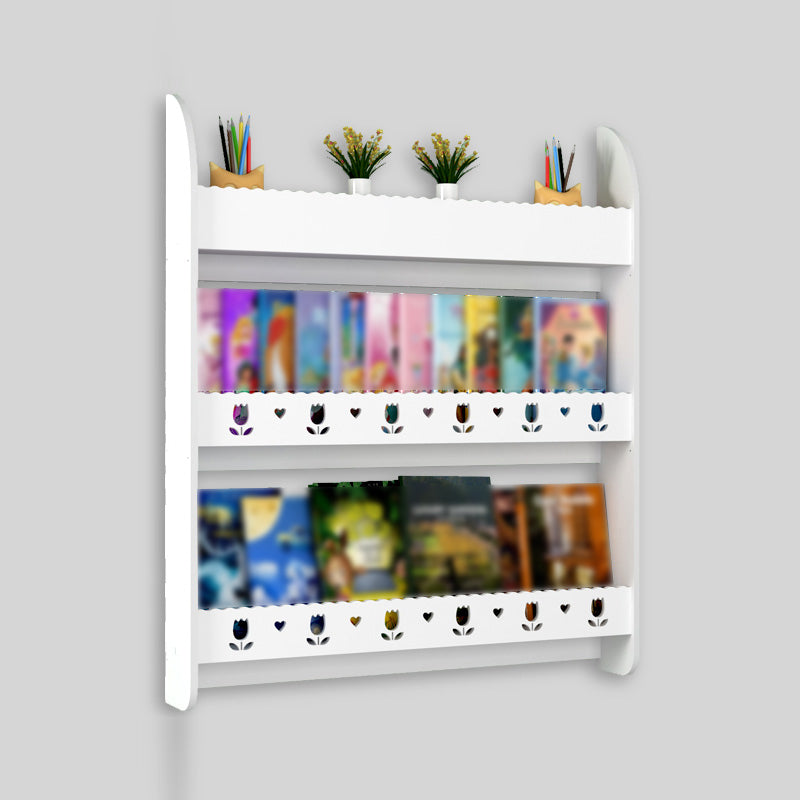 Libreria a parete mobile a parete mobile a 3 sponnie.