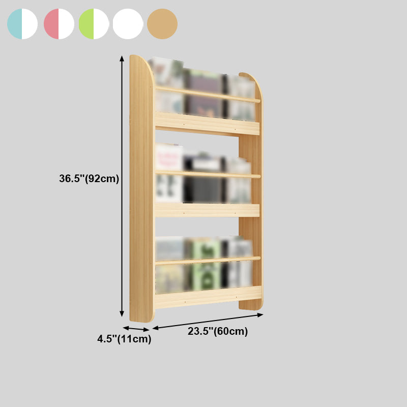 Libreria a parete mobile a parete mobile a 3 sponnie.