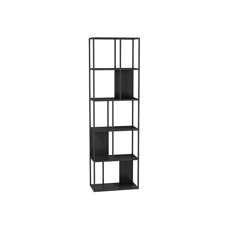 Modern Style 4-shelf Bookshelf Open Shelf Bookcase for Home Office