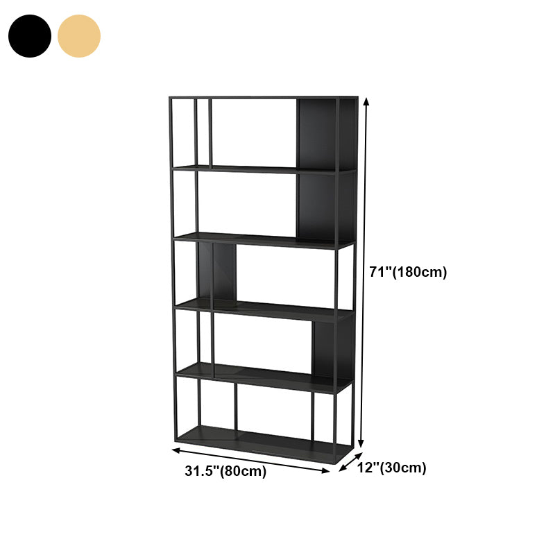 Modern Style 4-shelf Bookshelf Open Shelf Bookcase for Home Office