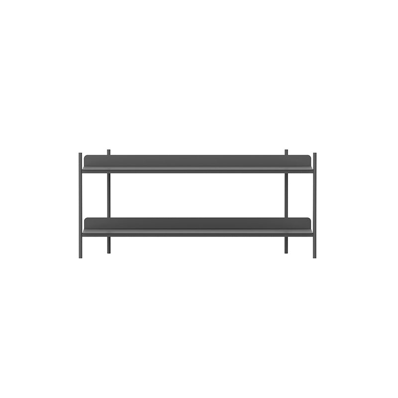 Modern Style Metal Bookshelf Open Etagere Shelf Bookcase for Home