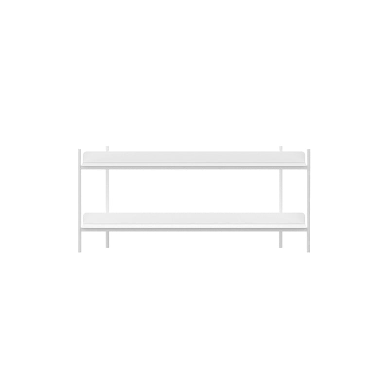 Modern Style Metal Bookshelf Open Etagere Shelf Bookcase for Home