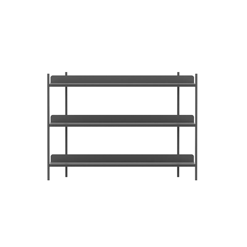 Modern Style Metal Bookshelf Open Etagere Shelf Bookcase for Home