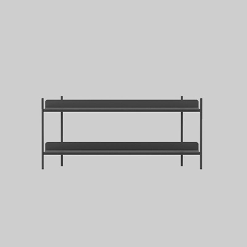 Modern Style Metal Bookshelf Open Etagere Shelf Bookcase for Home