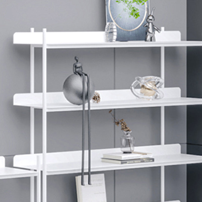 Modern Style Metal Bookshelf Open Etagere Shelf Bookcase for Home