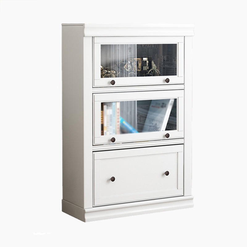 Libreria di barrister in legno con cassetto