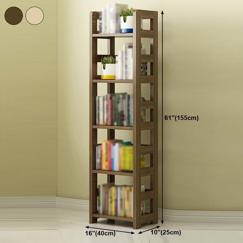3/4/5 estantería moderna de etagere etagere estantería vertical de madera maciza
