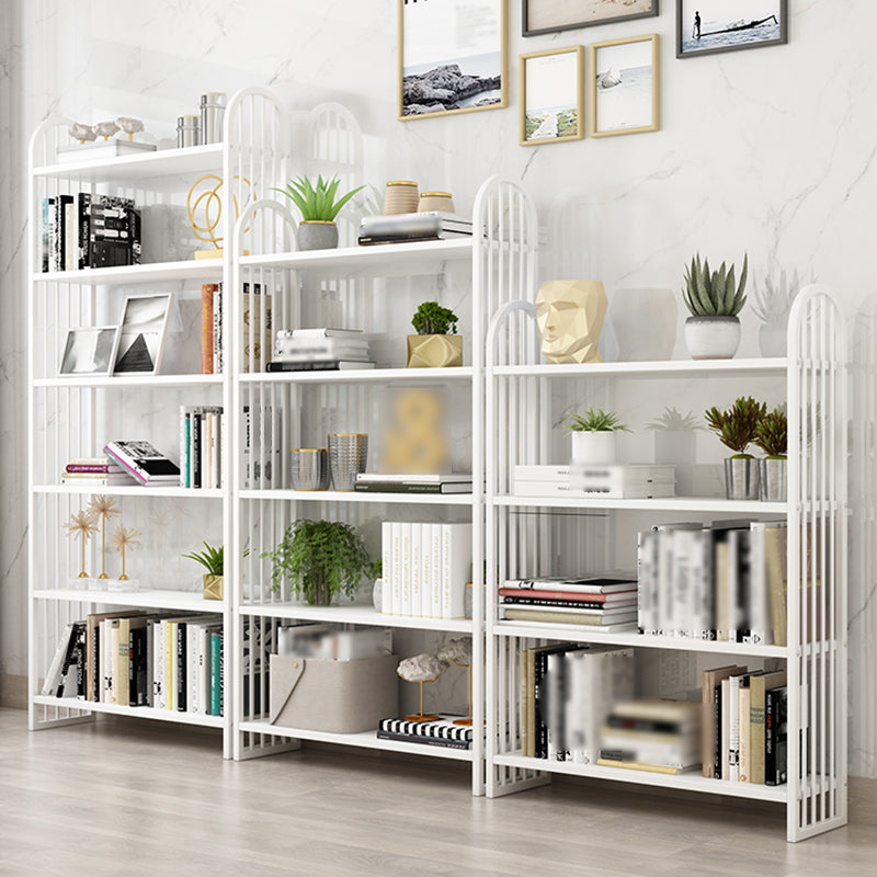 Libreria in metallo moderno in metallo libreria verticale aperta per casa
