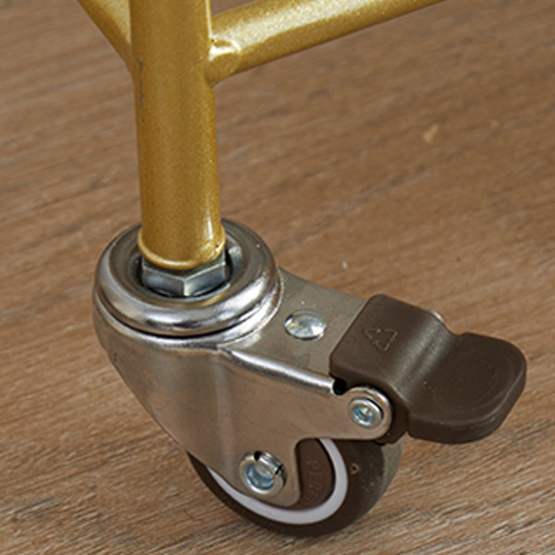 3-Shelf Metal Etagere Bookcase Contemporary Book Shelf,39''H x 11''W