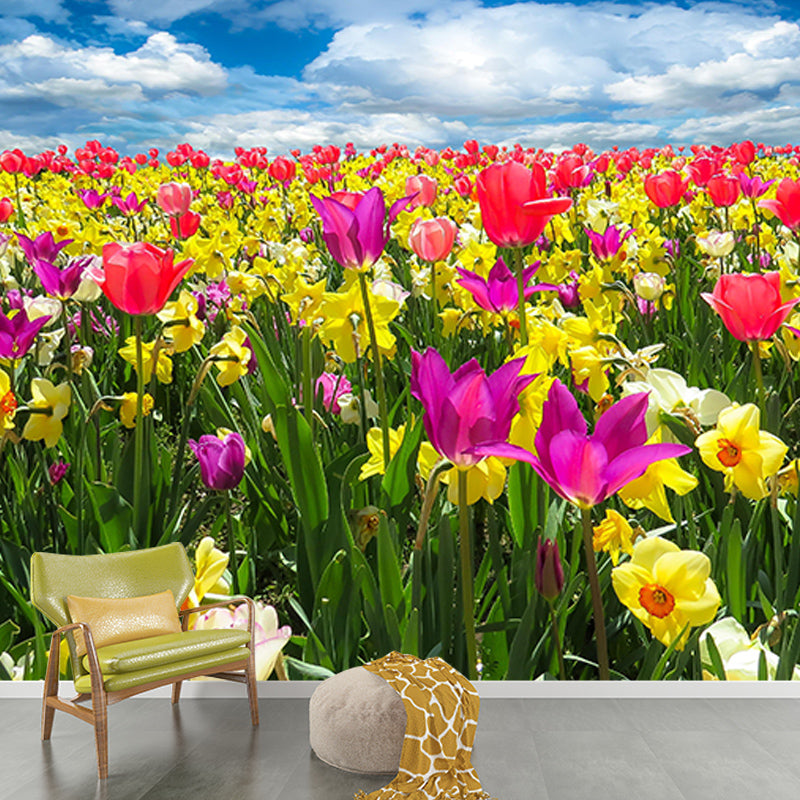 Washable Stain Resistant Mural Wallpaper City Landscape Indoor Wall Mural