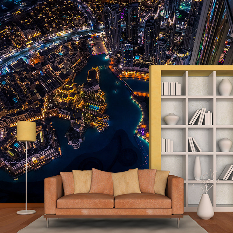 Urban Landscape Photography Mural Wallpaper Decorative Bedroom Wall Mural