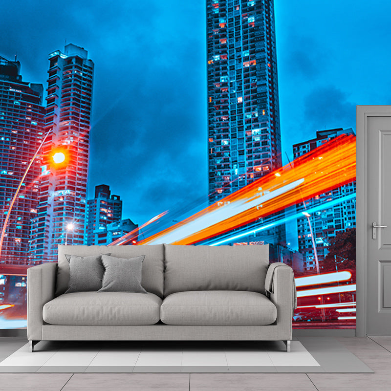 Urban Landscape Photography Mural Wallpaper Decorative Bedroom Wall Mural