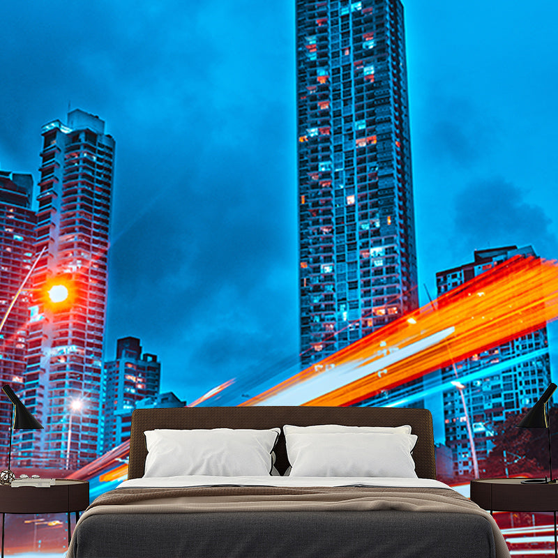 Urban Landscape Photography Mural Wallpaper Decorative Bedroom Wall Mural