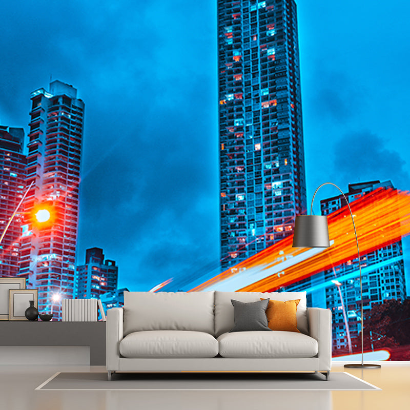 Urban Landscape Photography Mural Wallpaper Decorative Bedroom Wall Mural