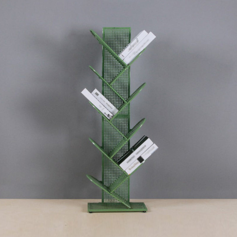 Metal Geometric Bookcase Industrial Book Shelf for Home Office