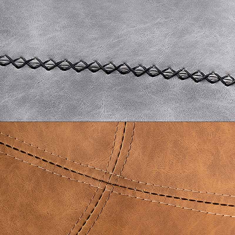 Zeitgenössischer verstellbarer Stange und Thekenhocker mit schwarzer Basis mit schwarzen Basis