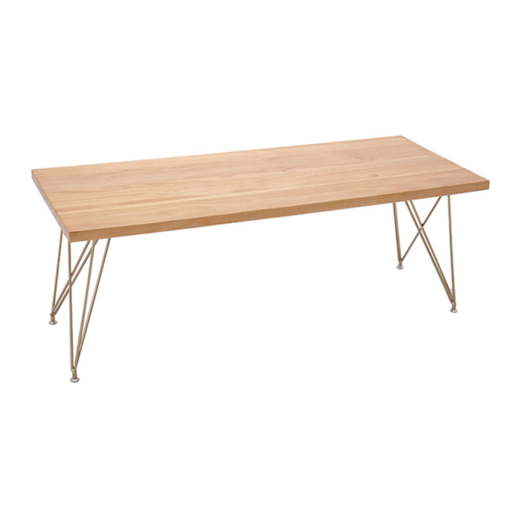 Mesa tradicional de comedor de madera maciza de pino de mesa de lujo para el hogar
