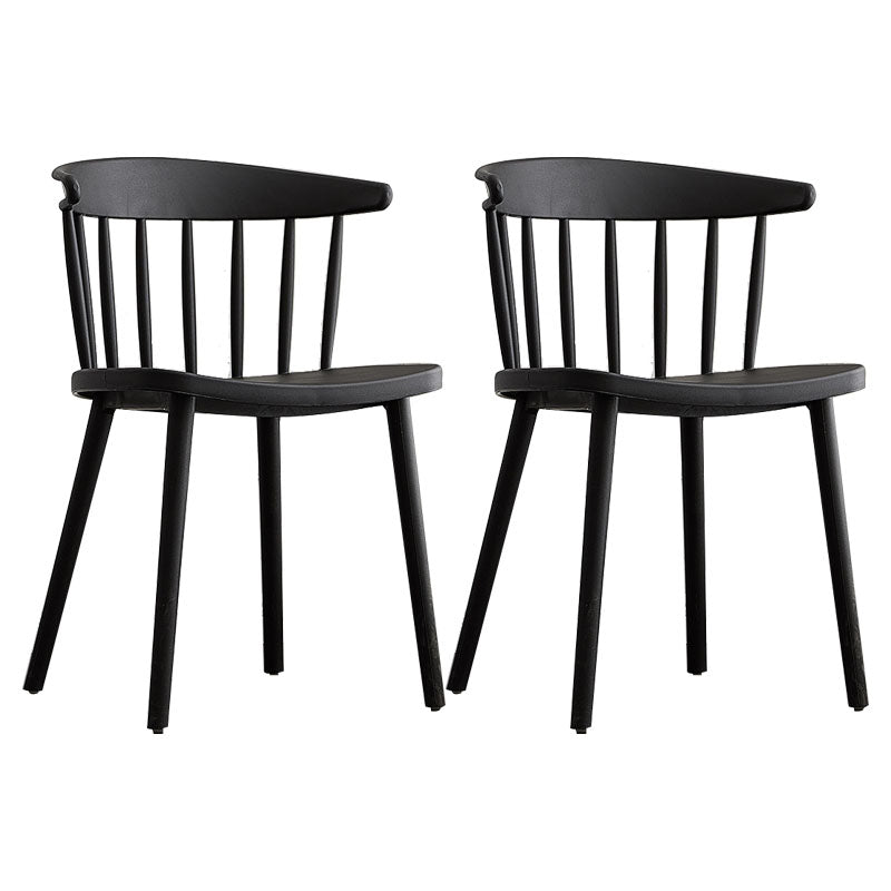 Sillas modernas que cenan las sillas sin brazos con las piernas plásticas para la cocina
