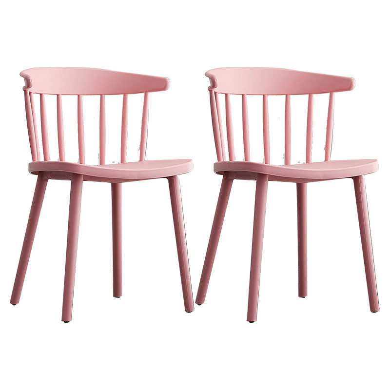 Sillas modernas que cenan las sillas sin brazos con las piernas plásticas para la cocina