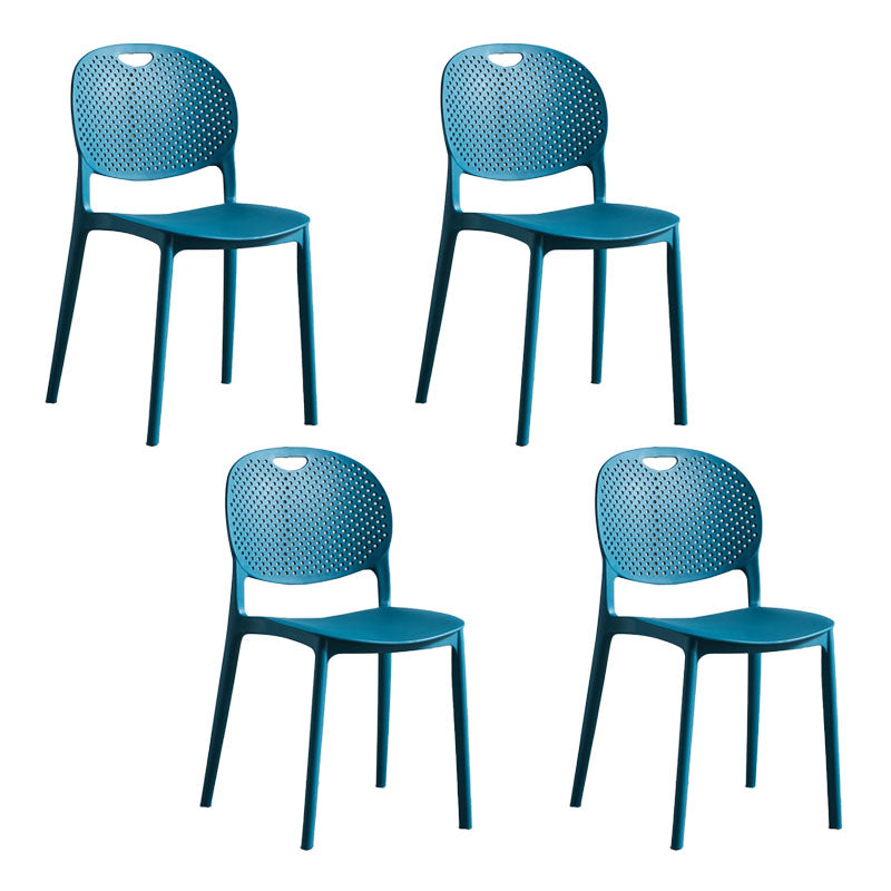 Sillas apilables modernas que cenan la silla sin brazos con las piernas plásticas para la cocina