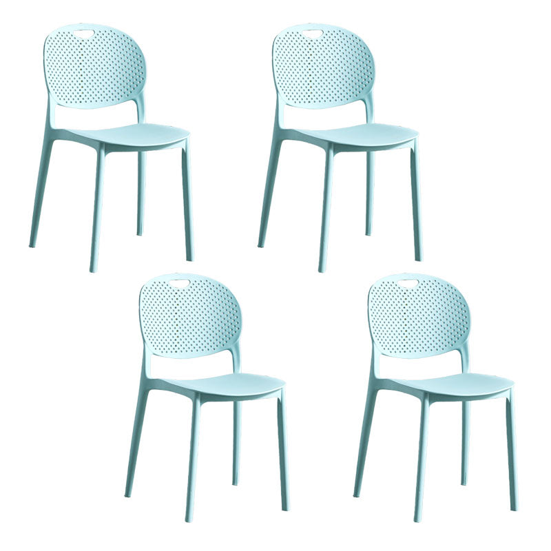 Sillas apilables modernas que cenan la silla sin brazos con las piernas plásticas para la cocina