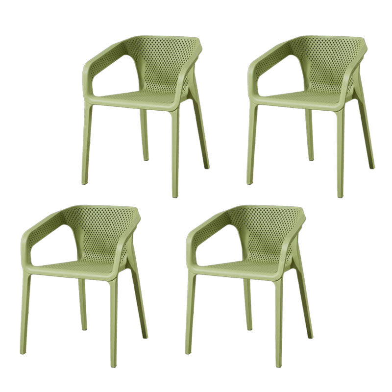 Sillas apilables modernas que cenan el sillón con las piernas plásticas para la cocina