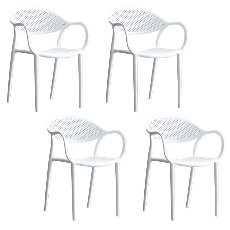 Silla apilable moderna que cena el sillón con las piernas plásticas para la cocina