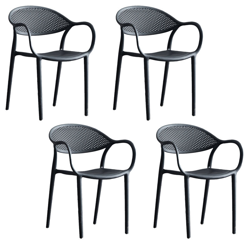 Silla apilable moderna que cena el sillón con las piernas plásticas para la cocina