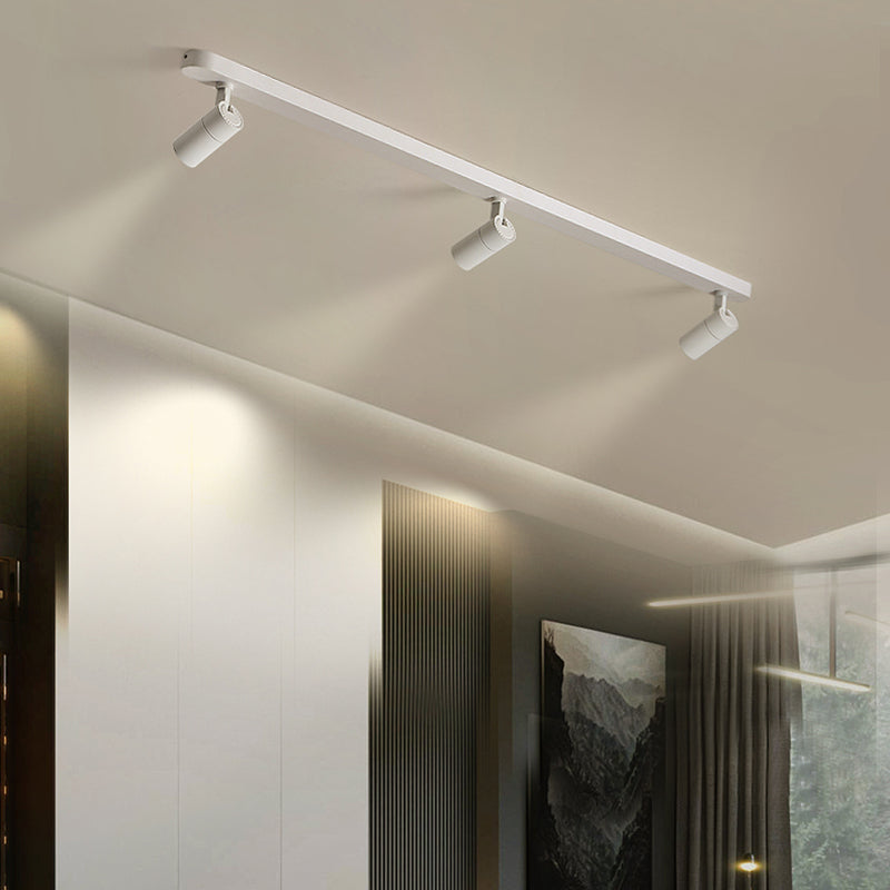 Forme cylindrique LED Rail Plafond Plafon