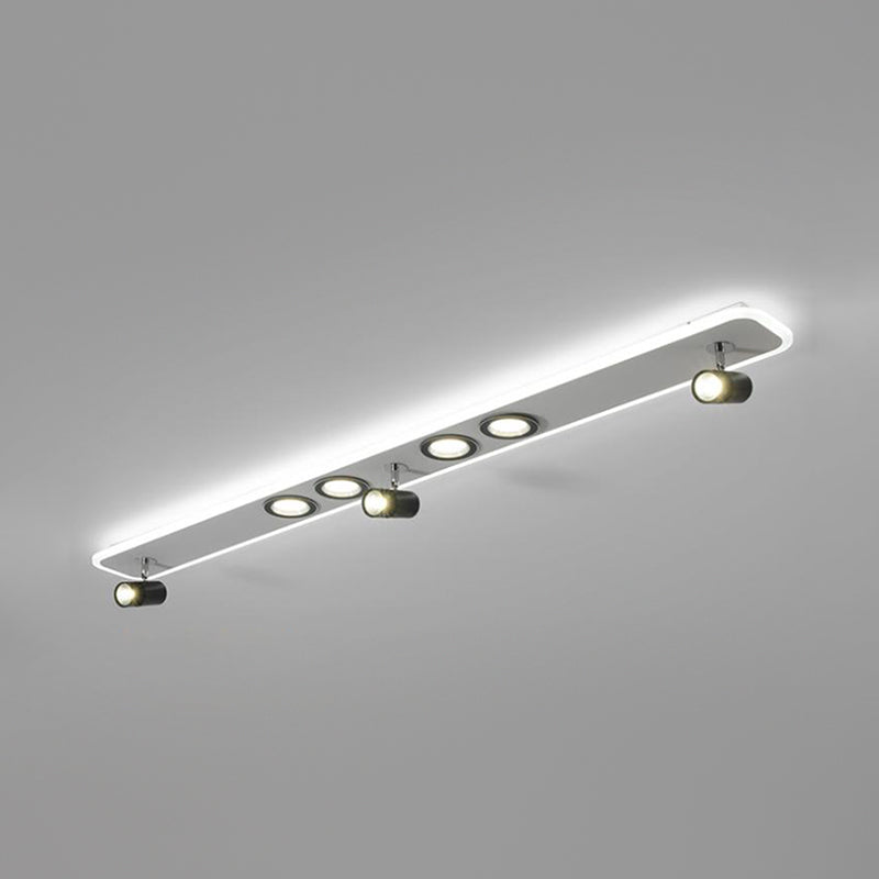 Forme cylindrique LED Rail Plafon