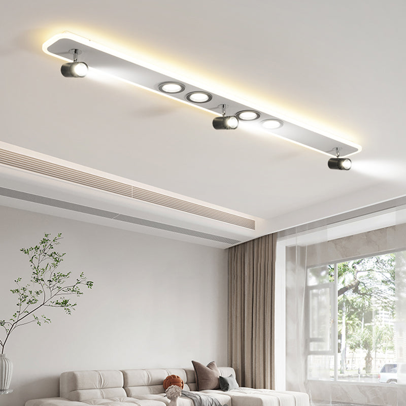 Forme cylindrique LED Rail Plafon