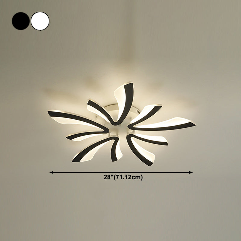 Pas à proximité de lampe à plafond Minimaliste LED ACRYLI PLACIER