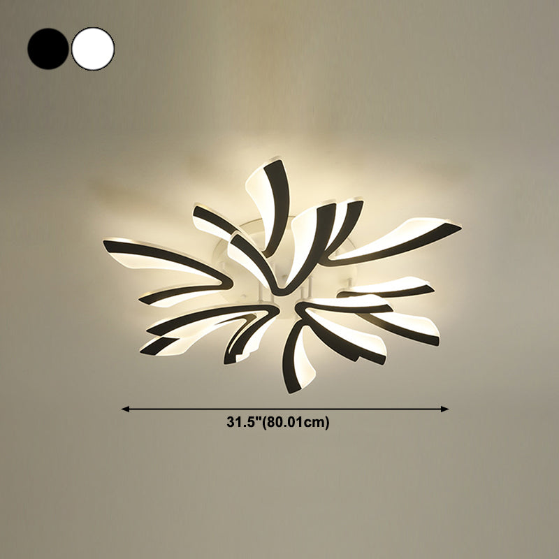 Pas à proximité de lampe à plafond Minimaliste LED ACRYLI PLACIER