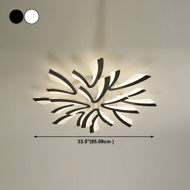 Pas à proximité de lampe à plafond Minimaliste LED ACRYLI PLACIER