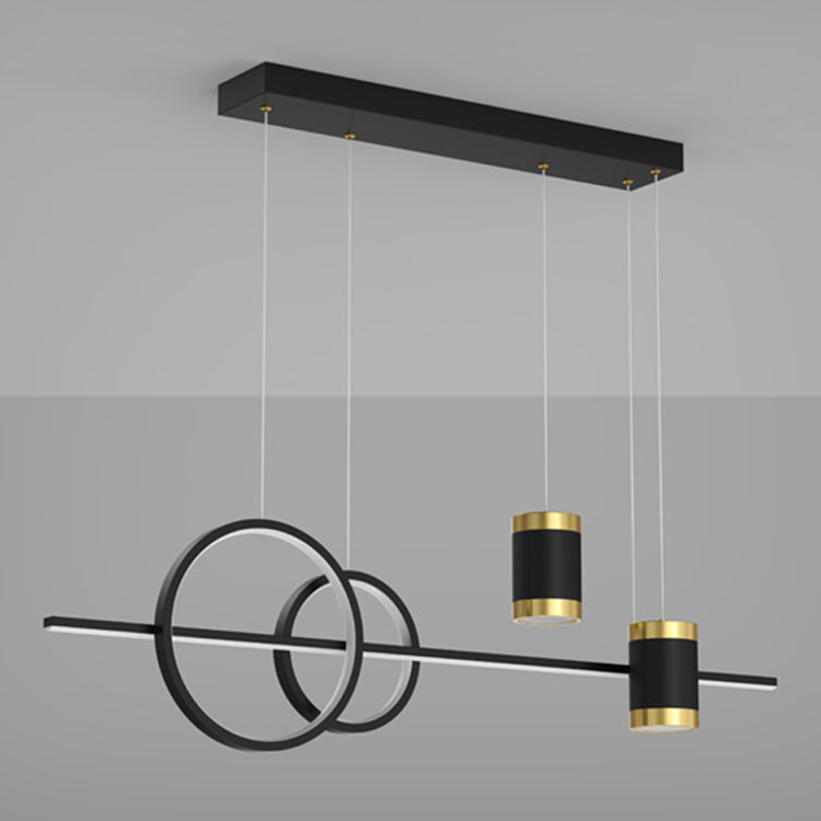 Modern Metal Island Light Geométrico Multi Light LED PRIGHT para dormitorio