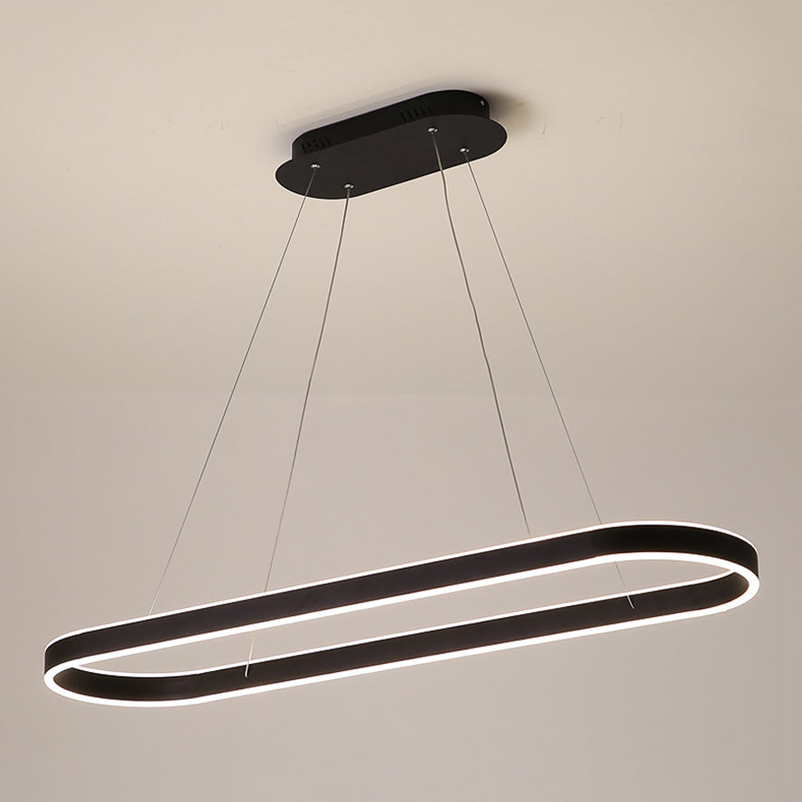 Forma de geometría Luz de colgante de estilo moderno Metal Metal LED Ilumining de iluminación