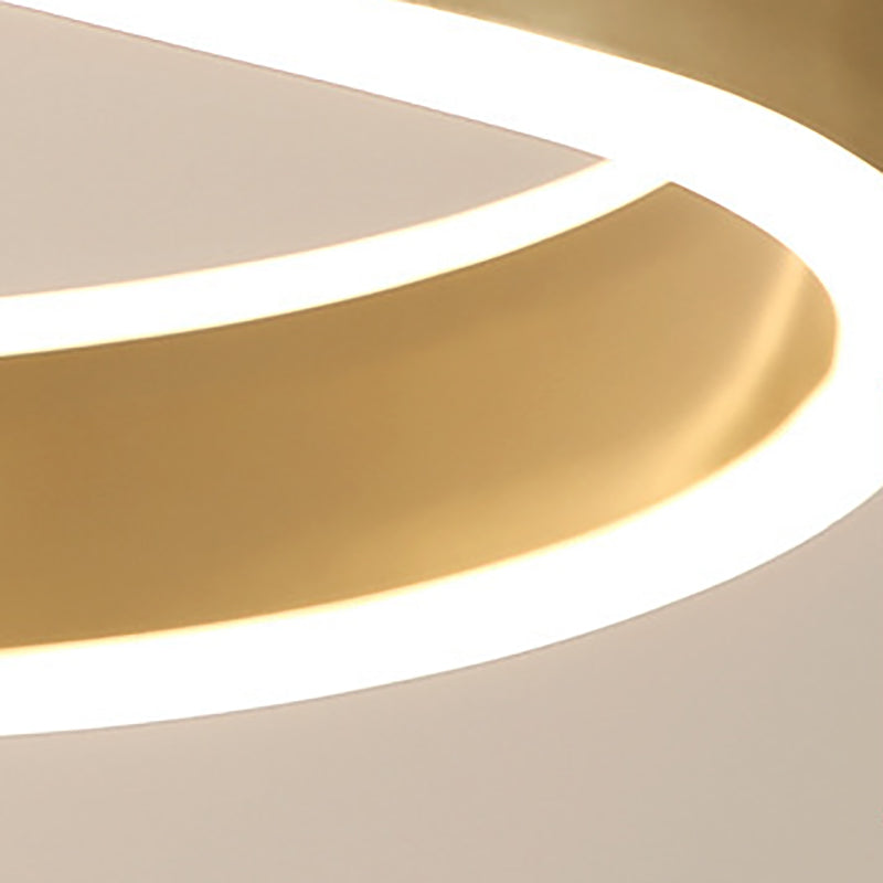 Forma de geometría Luz de colgante de estilo moderno Metal Metal LED Ilumining de iluminación