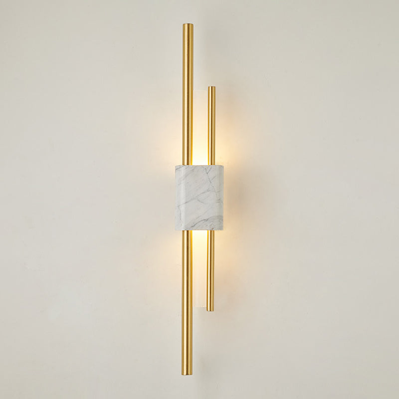 Creative Marble Wall Light Fixture Modern Style Wall Sconce Light