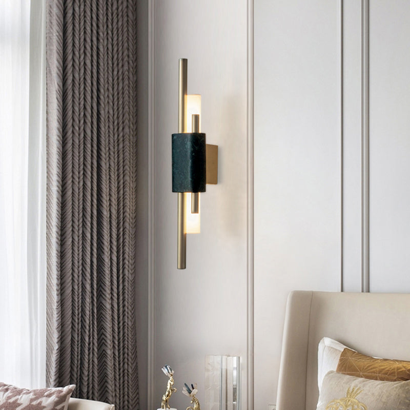 Creative Marble Wall Light Fixture Modern Style Wall Sconce Light