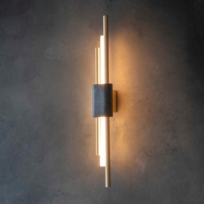 Creative Marble Wall Light Fixture Modern Style Wall Sconce Light