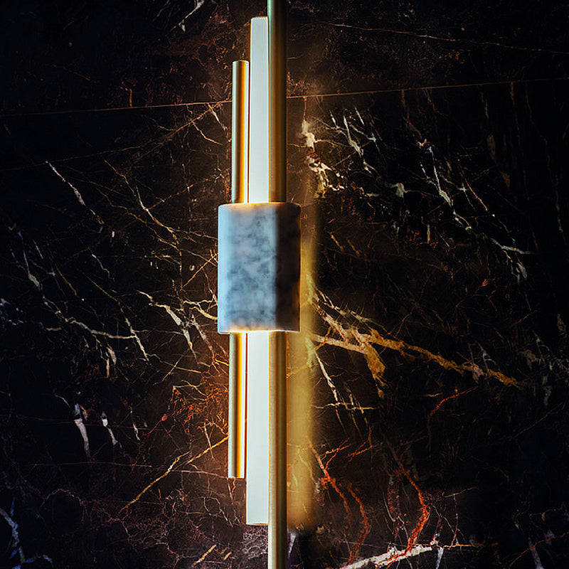 Creative Marble Wall Light Fixture Modern Style Wall Sconce Light
