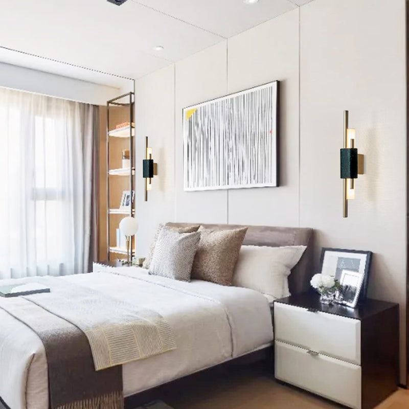 Creative Marble Wall Light Fixture Modern Style Wall Sconce Light