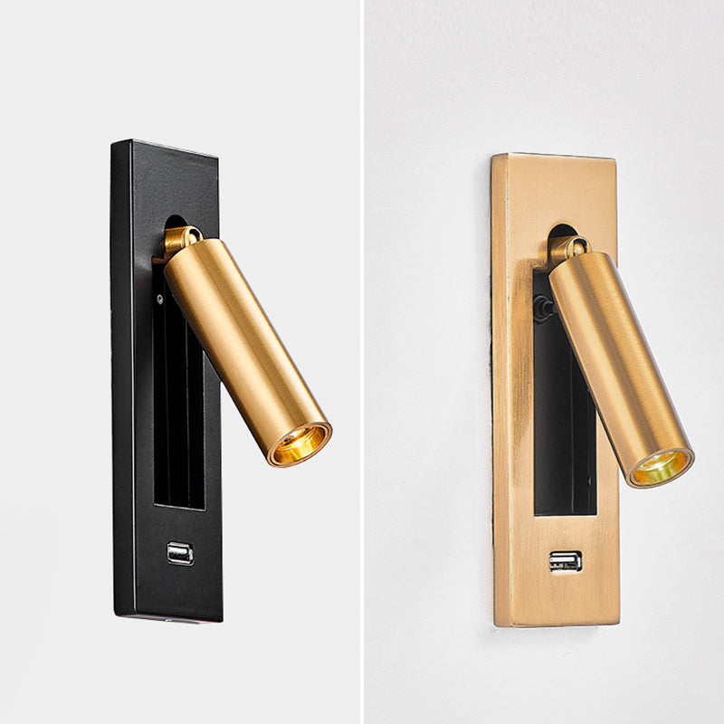 Luz de montaje en la pared Luz de pared LED de pared LED de dormitorio de metal moderno
