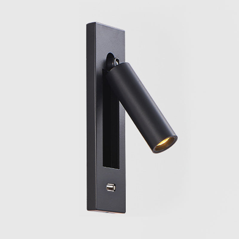 Luz de montaje en la pared Luz de pared LED de pared LED de dormitorio de metal moderno