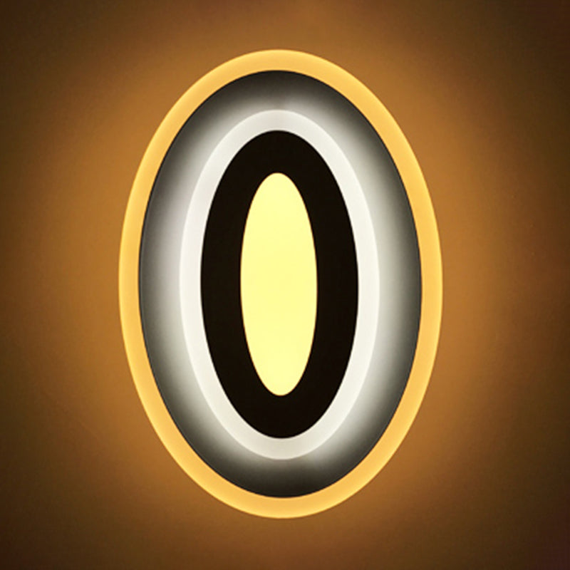 Sconce Light Fixture Modern Style LED Metal Wall Sconce Lighting for Bedroom