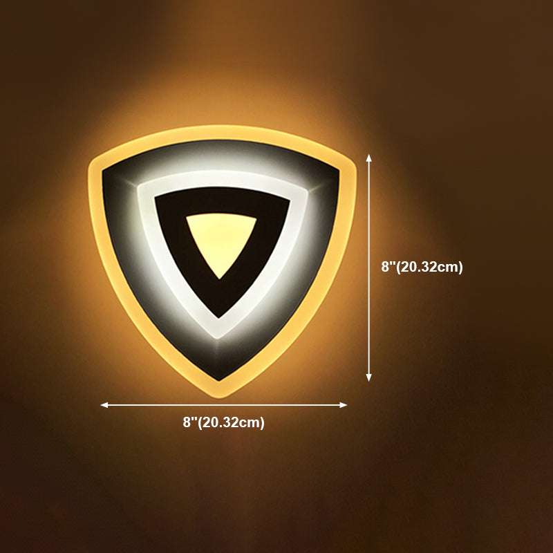 Sconce Light Fixture Modern Style LED Metal Wall Sconce Lighting for Bedroom