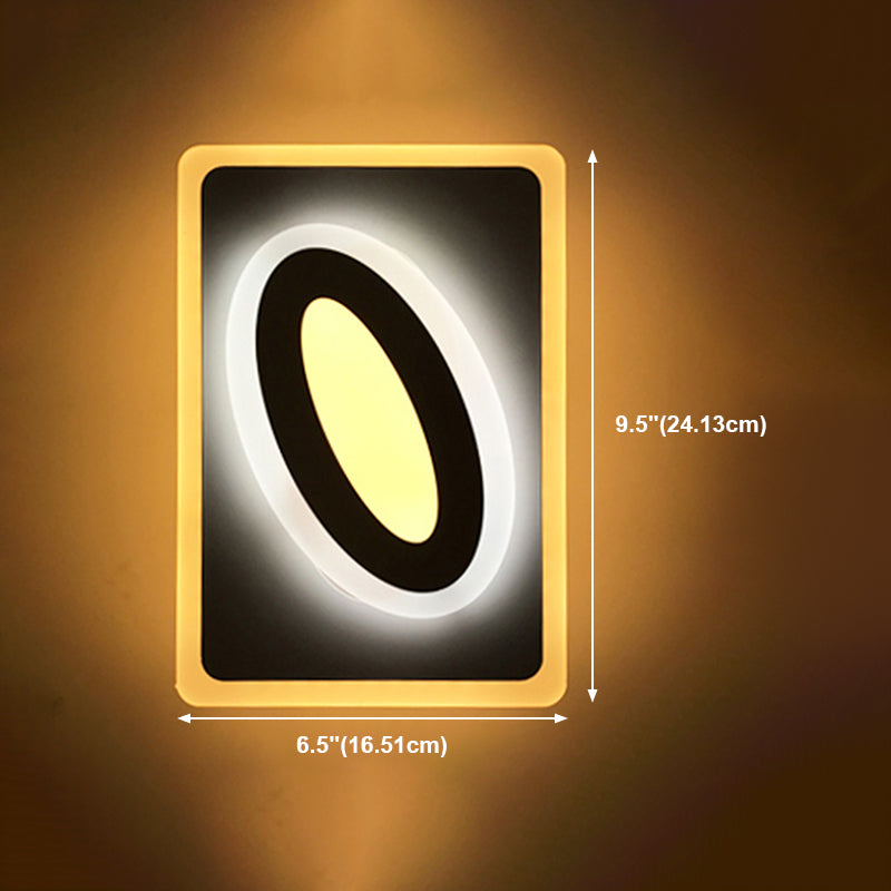 Sconce Light Fixture Modern Style LED Metal Wall Sconce Lighting for Bedroom