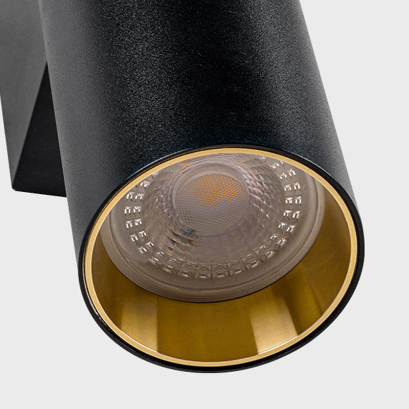 Metal Cylinder Sconce Light Fixture Nordic Style LED Wall Mount Light Fixture